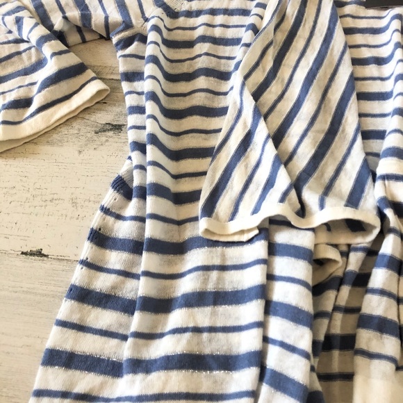NWT French Connection striped cardigan size L - Picture 9 of 9